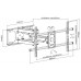 SOPORTE DE PARED ORIENTABLE EQUIP PARA PANTALLA