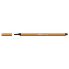ROTULADOR PUNTA FIBRA MEDIA 1MM. PEN 68 OCRE OSCURO STABILO 68/89 (MIN10) (Espera 4 dias)