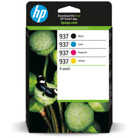 HP 937 PACK 4 COLORES CMYK HP 937 PACK 4 COLORES CMYK