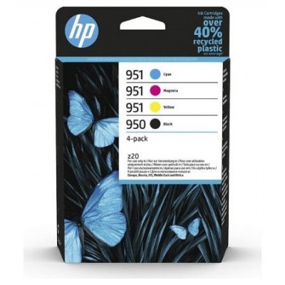 HP OfficeJet Pro 250, Pack 4 cartuchos º950 negro y º951 CMY