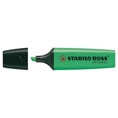 MARCADOR FLUORESCENTE BOSS ORIGINAL TRAZO 2/5MM. TURQUESA STABILO 70/51 (MIN10) (Espera 4 dias)