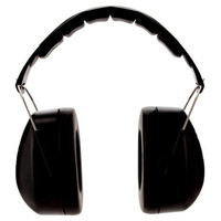 CASCOS OREJERAS ACOLCHADAS CON DIADEMA PLEGABLE PROTECCION AUDITIVA PELTOR 90563E-1 SNR-30DB NEGRO 3M 7100333470 (Espera 4 dias)