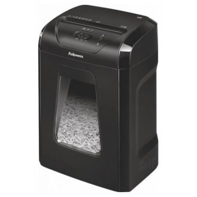 FELLOWES  Destructora 12C/ Corte en Partículas de 4 x 40mm/ Negra