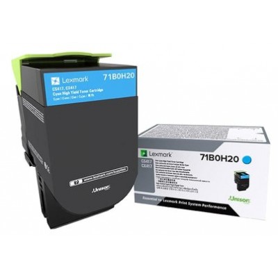 Lexmark CS/CX 417 Cartucho de toner cian Alto Rendimiento