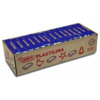 CAJA 15 PASTILLAS PLASTILINA 350 G - AZUL OSCURO JOVI 7213 (Espera 4 dias)