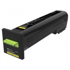 Lexmark CS820 Cartucho de toner amarillo rendimiento extra alto Retornable