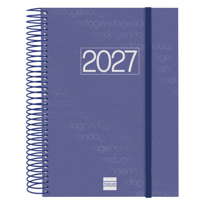 AGENDA 2027 BASIC YEAR E10 155X212MM DIA PAGINA AZUL FINOCAM 741101027 (Espera 4 dias)