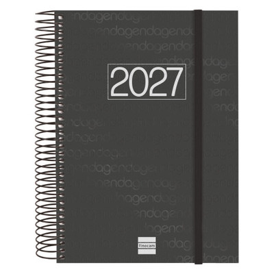 AGENDA 2027 BASIC YEAR E10 155X212MM DIA PAGINA NEGRO FINOCAM 741106027 (Espera 4 dias) AGENDA 2027 BASIC YEAR E10 155X212MM DIA PAGINA NEGRO FINOCAM 741106027 (Espera 4 dias)