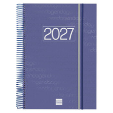 AGENDA 2027 BASIC YEAR E40 210X297MM DIA PAGINA AZUL FINOCAM 741111027 (Espera 4 dias) AGENDA 2027 BASIC YEAR E40 210X297MM DIA PAGINA AZUL FINOCAM 741111027 (Espera 4 dias)