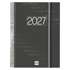 AGENDA 2027 BASIC YEAR E40 210X297MM DIA PAGINA NEGRO FINOCAM 741116027 (Espera 4 dias) AGENDA 2027 BASIC YEAR E40 210X297MM DIA PAGINA NEGRO FINOCAM 741116027 (Espera 4 dias)