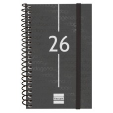 AGENDA 2026 BASIC YEAR E3 79X127MM SEMANA VISTA HORIZONTAL NEGRO FINOCAM 741426026 (Espera 4 dias) AGENDA 2026 BASIC YEAR E3 79X127MM SEMANA VISTA HORIZONTAL NEGRO FINOCAM 741426026 (Espera 4 dias)