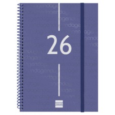 AGENDA 2026 BASIC YEAR E10 155X212MM SEMANA VISTA HORIZONTAL AZUL FINOCAM 741451026 (Espera 4 dias) AGENDA 2026 BASIC YEAR E10 155X212MM SEMANA VISTA HORIZONTAL AZUL FINOCAM 741451026 (Espera 4 dias)