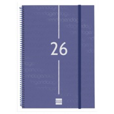 AGENDA 2026 BASIC YEAR E40 210X297MM SEMANA VISTA HORIZONTAL AZUL FINOCAM 741461026 (Espera 4 dias) AGENDA 2026 BASIC YEAR E40 210X297MM SEMANA VISTA HORIZONTAL AZUL FINOCAM 741461026 (Espera 4 dias)