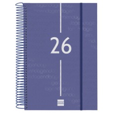 AGENDA 2026 BASIC YEAR E11 165X242MM DIA PAGINA AZUL FINOCAM 742071026 (Espera 4 dias) AGENDA 2026 BASIC YEAR E11 165X242MM DIA PAGINA AZUL FINOCAM 742071026 (Espera 4 dias)