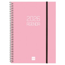 AGENDA 2026 BASIC OPAQUE E10 155X212MM SEMANA VISTA HORIZONTAL ROSA FINOCAM 742764526 (Espera 4 dias) AGENDA 2026 BASIC OPAQUE E10 155X212MM SEMANA VISTA HORIZONTAL ROSA FINOCAM 742764526 (Espera 4 dias)