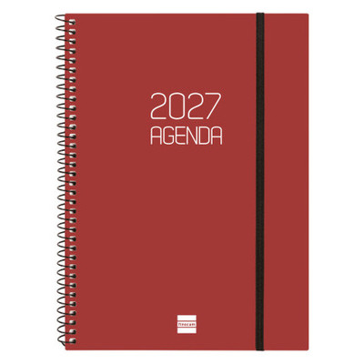 AGENDA 2027 BASIC OPAQUE E10 155X212MM SEMANA VISTA HORIZONTAL BURDEOS FINOCAM 742767427 (Espera 4 dias) AGENDA 2027 BASIC OPAQUE E10 155X212MM SEMANA VISTA HORIZONTAL BURDEOS FINOCAM 742767427 (Espera 4 dias)