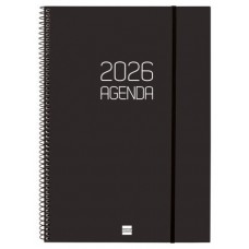 AGENDA 2026 BASIC OPAQUE E40 210X297MM SEMANA VISTA HORIZONTAL NEGRO FINOCAM 742786026 (Espera 4 dias) AGENDA 2026 BASIC OPAQUE E40 210X297MM SEMANA VISTA HORIZONTAL NEGRO FINOCAM 742786026 (Espera 4 dias)