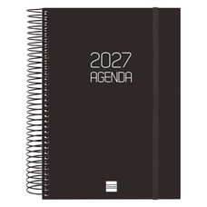 AGENDA 2027 BASIC OPAQUE E10 155X212MM DIA PAGINA NEGRO FINOCAM 742916027 (Espera 4 dias) AGENDA 2027 BASIC OPAQUE E10 155X212MM DIA PAGINA NEGRO FINOCAM 742916027 (Espera 4 dias)