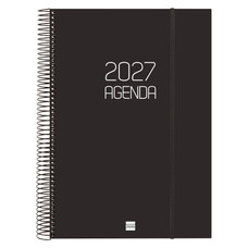 AGENDA 2027 BASIC OPAQUE E40 210X297MM DIA PAGINA NEGRO FINOCAM 742926027 (Espera 4 dias) AGENDA 2027 BASIC OPAQUE E40 210X297MM DIA PAGINA NEGRO FINOCAM 742926027 (Espera 4 dias)