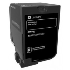 Lexmark CS720, CS725 Cartucho de toner negro de alto rendimiento