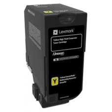 Lexmark CS725 Cartucho amarillo alto rendimiento Corporativo (12 000 paginas)