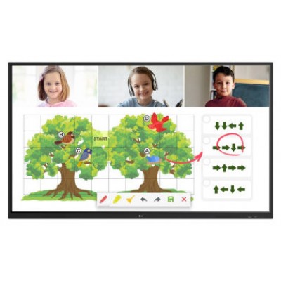 LG 75TR3PJ-B Pantalla plana para señalización digital 190,5 cm (75") LED Wifi 390 cd / m² UHD+ Negro Pantalla táctil Android 8.0 16/7 (Espera 4 dias)