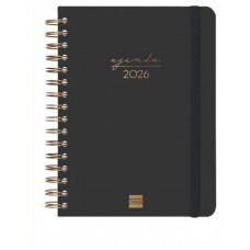 AGENDA 2026 TRENDY ALMA E10 155X212MM DIA PAGINA NEGRO FINOCAM 762040126 (Espera 4 dias) AGENDA 2026 TRENDY ALMA E10 155X212MM DIA PAGINA NEGRO FINOCAM 762040126 (Espera 4 dias)