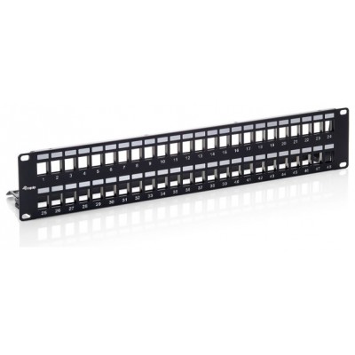PATCH PANEL VACIO CAT.6 APANTALLADO 48 PUERTOS