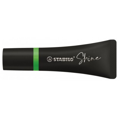 MARCADOR FLUORESCENTE SHINE VERDE STABILO 76/33 (MIN10) (Espera 4 dias)