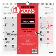 CALENDARIO 2026 NEUTRO PARED ESCRIBIR L 340X320MM FINOCAM 780070026 (Espera 4 dias) CALENDARIO 2026 NEUTRO PARED ESCRIBIR L 340X320MM FINOCAM 780070026 (Espera 4 dias)
