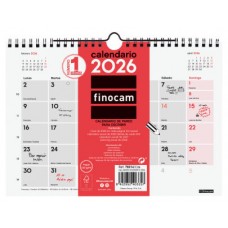 CALENDARIO 2026 NEUTRO PARED ESCRIBIR S 210X150MM FINOCAM 780160026 (Espera 4 dias) CALENDARIO 2026 NEUTRO PARED ESCRIBIR S 210X150MM FINOCAM 780160026 (Espera 4 dias)
