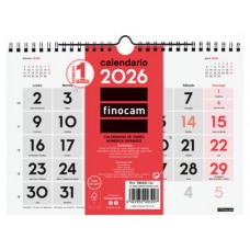 CALENDARIO 2026 NEUTRO PARED NUMEROS GRANDES S 210X150MM FINOCAM 780200026 (Espera 4 dias) CALENDARIO 2026 NEUTRO PARED NUMEROS GRANDES S 210X150MM FINOCAM 780200026 (Espera 4 dias)