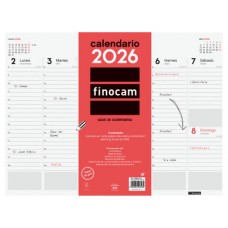 VADE 2026 ENCOLADO SEMANA VISTA VERTICAL 420X310MM FINOCAM 780240026 (Espera 4 dias) VADE 2026 ENCOLADO SEMANA VISTA VERTICAL 420X310MM FINOCAM 780240026 (Espera 4 dias)