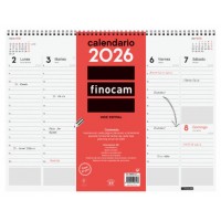 VADE 2026 ESPIRAL SEMANA VISTA VERTICAL 420X310MM FINOCAM 780260026 (Espera 4 dias) VADE 2026 ESPIRAL SEMANA VISTA VERTICAL 420X310MM FINOCAM 780260026 (Espera 4 dias)