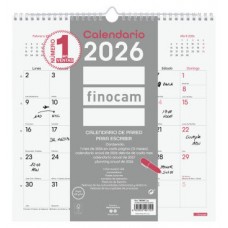 CALENDARIO 2026 PARED TRENDY CHIC ESCRIBIR 300X300MM BLANCO FINOCAM 787007326 (Espera 4 dias) CALENDARIO 2026 PARED TRENDY CHIC ESCRIBIR 300X300MM BLANCO FINOCAM 787007326 (Espera 4 dias)