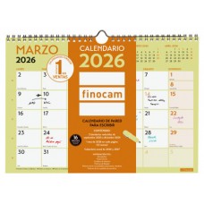 CALENDARIO 2026 NEUTRO PARED ESCRIBIR GRAFIK A4 210X297MM FINOCAM 787220126 (Espera 4 dias) CALENDARIO 2026 NEUTRO PARED ESCRIBIR GRAFIK A4 210X297MM FINOCAM 787220126 (Espera 4 dias)