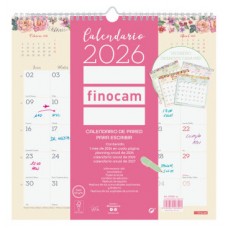 CALENDARIO 2026 PARED TRENDY DESIGN ESCRIBIR 300x300MM FINOCAM 787530126 (Espera 4 dias) CALENDARIO 2026 PARED TRENDY DESIGN ESCRIBIR 300x300MM FINOCAM 787530126 (Espera 4 dias)