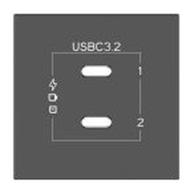 KRAMER ROOM CONNECTIVITY PASSIVE BLACK MODULE WITH 1 USBC FF PORT INPUT. MALE OUTPUT- MD-C/CM(B) (80-000357) (Espera 4 dias) KRAMER ROOM CONNECTIVITY PASSIVE BLACK MODULE WITH 1 USBC FF PORT INPUT. MALE OUTPUT- MD-C/CM(B) (80-000357) (Espera 4 dias)
