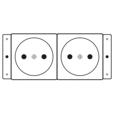 Kramer Electronics TS-2DE toma de corriente (Espera 4 dias)