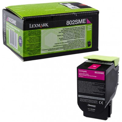 Lexmark 802SME Cartucho Corporativo magenta rendimiento estandar (2.000 pag.)