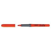 MARCADOR FLUORESCENTE HIGHLIGHTER GRIP TRAZO 1,5-3,3MM. NARANJA BIC 811933 (MIN12) (Espera 4 dias)