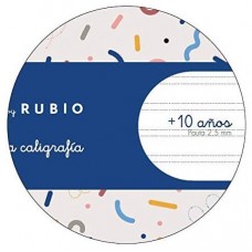 CUADERNO GRAPADO A4 50HOJAS PAUTA 2,5MM MR CON EJERCICIOS RUBIO MIQUELRIUS 8146 (Espera 4 dias)