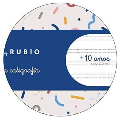CUADERNO GRAPADO A4 50HOJAS PAUTA 2,5MM MR CON EJERCICIOS RUBIO MIQUELRIUS 8146 (Espera 4 dias)