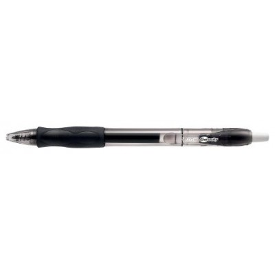 BIC 829157 bolígrafo Negro Bolígrafo de punta retráctil con pulsador 12 pieza(s) (MIN12) (Espera 4 dias)