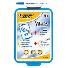 PIZARRA VELLEDA BLANCA + ROTULADOR AZUL MODELO 1721 VELLEDA 841360 (Espera 4 dias)