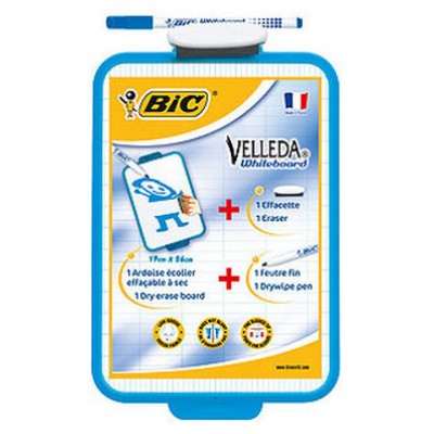 PIZARRA VELLEDA BLANCA + ROTULADOR AZUL MODELO 1721 VELLEDA 841360 (Espera 4 dias)
