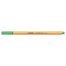 ROTULADOR PUNTA FINA POINT 88 0.4MM VERDE NEON STABILO 88/033 (MIN10) (Espera 4 dias)