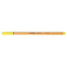 ROTULADOR PUNTA FINA POINT 88 0.4MM AMARILLO LIMON STABILO 88/24 (MIN10) (Espera 4 dias)