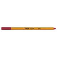 ROTULADOR PUNTA FINA POINT 88 0.4MM CARMESÍ STABILO 88/50 (MIN10) (Espera 4 dias)