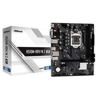 Placa base 1200 microATX ASRock H510M-HDV/M.2 SE